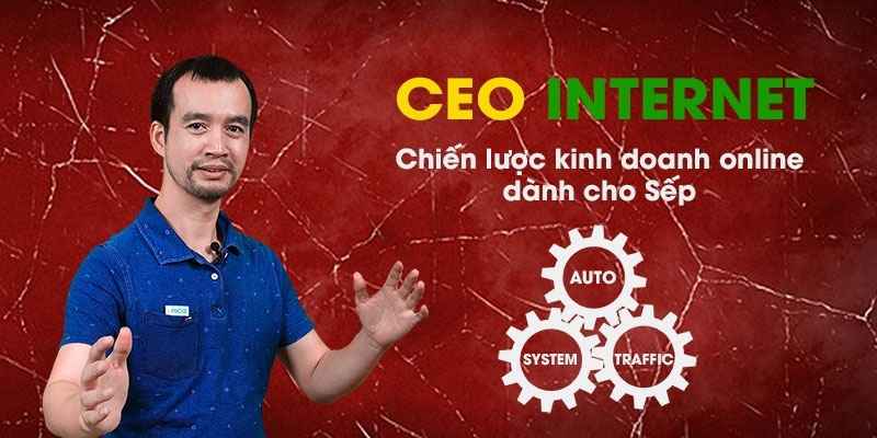 CEO INTERNET – Chiến lược kinh doanh online dành cho lãnh đạo