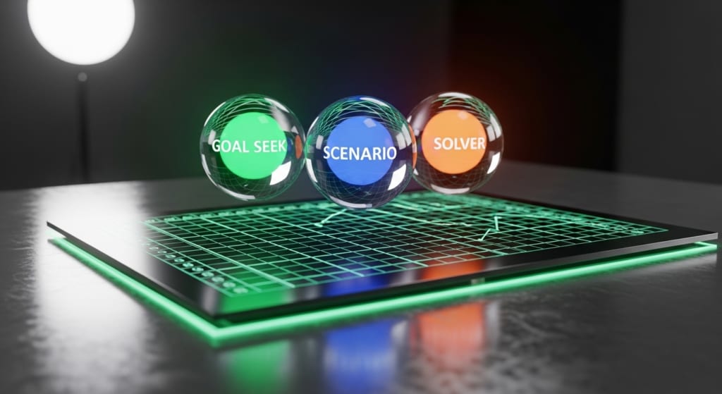 Goal Seek & Scenario trong Excel: Hướng dẫn A–Z cho người không chuyên tài chính