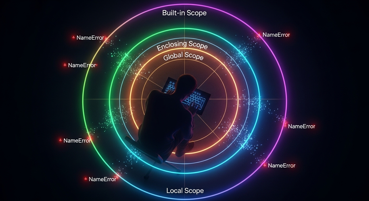 NameError: name 'x' is not defined là gì? Nguyên nhân & Cách fix triệt để trong Python