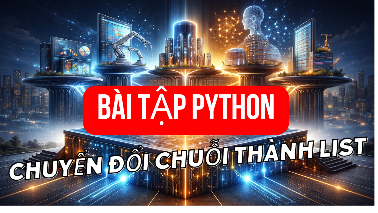 Cách Chuyển Đổi Chuỗi Thành List Trong Python Nhanh Nhất