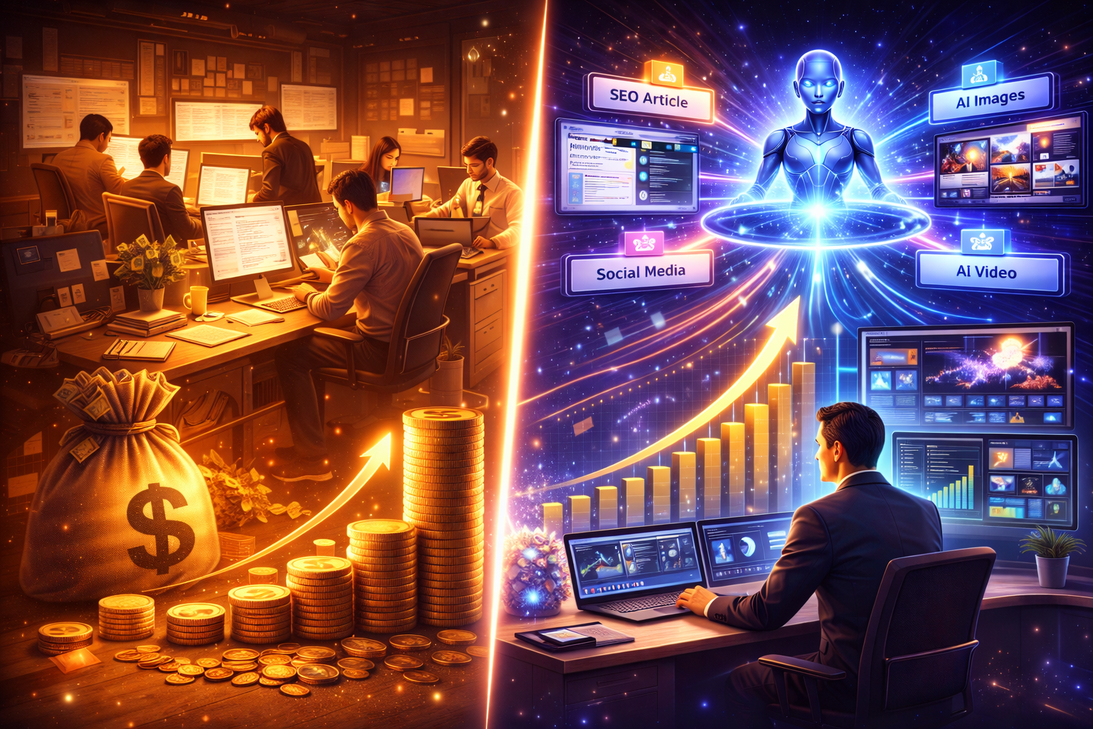 SEO TOP Google với công nghệ AI