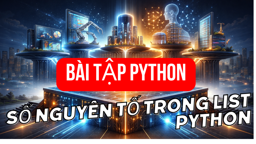 Số nguyên tố trong list Python: 2 cách tìm cực nhanh
