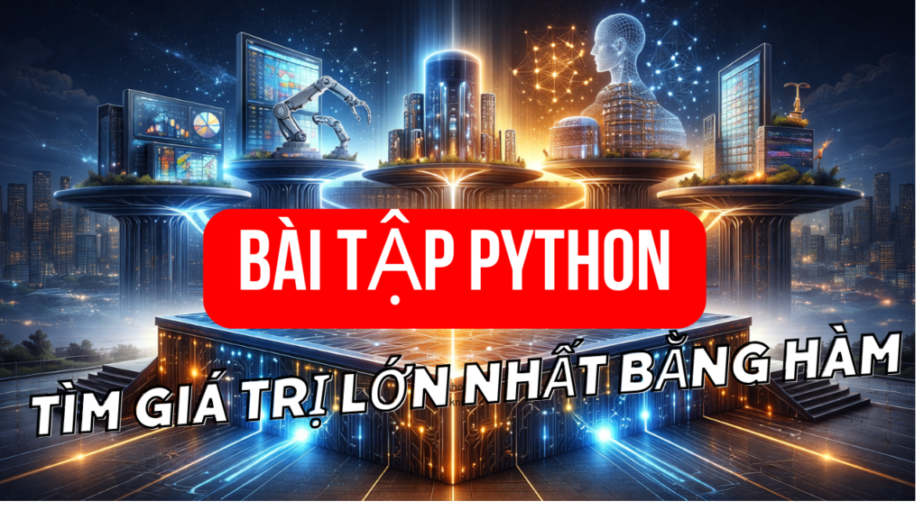 Tìm Giá Trị Lớn Nhất Bằng Hàm Trong Python