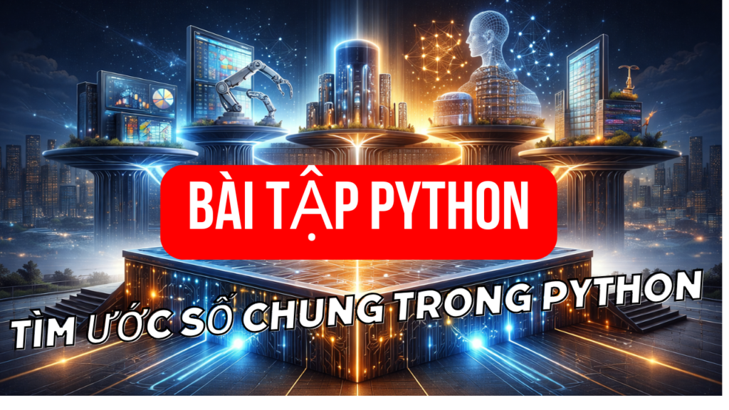 Hướng dẫn tìm ước số chung trong Python chi tiết