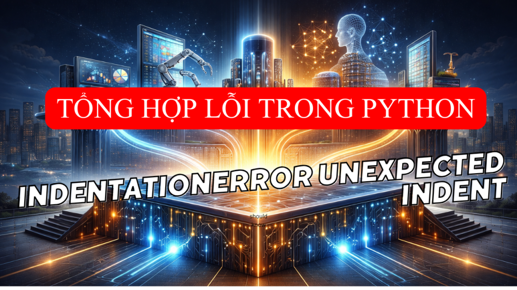 IndentationError unexpected indent Python: 2 Cách Fix Nhanh